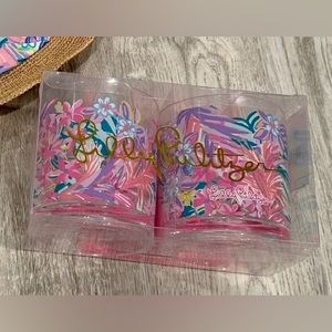 NIB Lilly Pulitzer cups